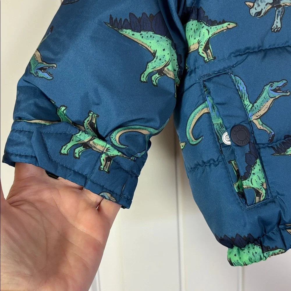 Carter’s Dinosaur Infant Winter Coat Size 18 Months